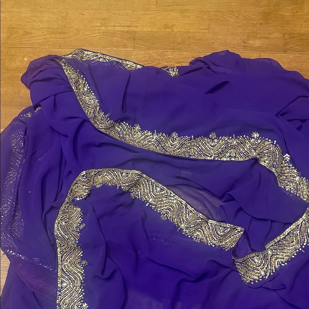Purple sarong